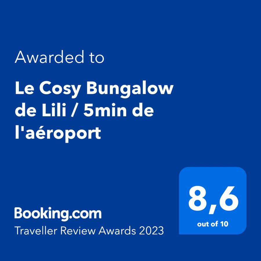 Le Cosy Bungalow de Lili / 5min de l'aéroport Les Abymes Exterior foto