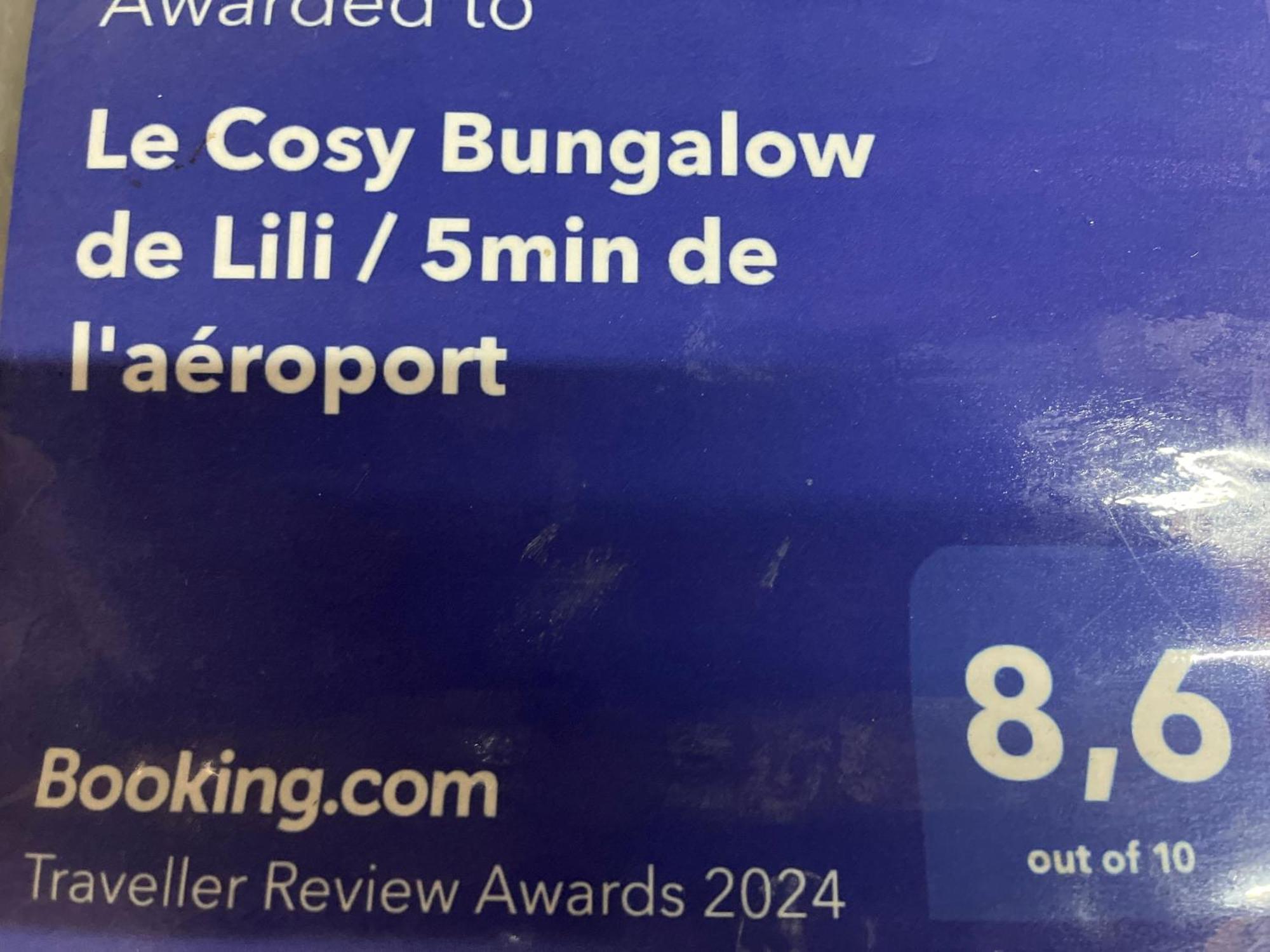 Le Cosy Bungalow de Lili / 5min de l'aéroport Les Abymes Exterior foto